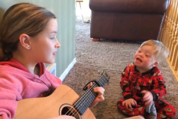 ВИДЕО: Дете со даунов синдром зборува благодарение на музиката