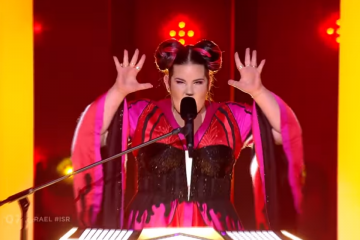 Погледнете како падна Нета победничката на Евровизија 2018 (ВИДЕО)